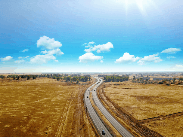 Completed White Rock Road Capital Southeast Connector